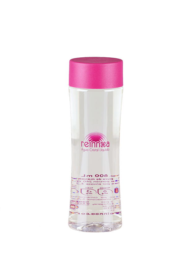 Agua Cristal Líquido Botella de 800 ml.